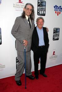 Peter Mayhew and Harrison Ford at the St. Jude's 30th anniversary screening of "The Empire Strikes Back."