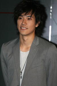 Kenichi Matsuyama at the promotion of "Death Note: The Last Name."