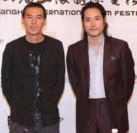 Director Sabu and Kenichi Matsuyama at the press conference of "Bunny Drop" during the 14th Shanghai International Film Festival.