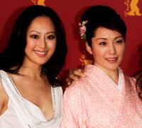 Teresa Cheung and Keiko Matsuzaka at the photocall of "Tao Se" during the 55th Annual Berlinale International Film Festival.