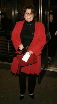 Marsha Mason at the opening night of "20th Century".