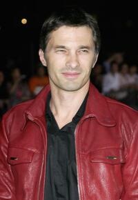 Olivier Martinez at the Emporio Armani One Night Only Fashion show.