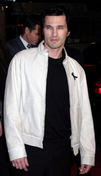 Olivier Martinez at the world premiere of "Taking Lives."