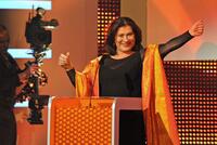 Eva Mattes at the Bavarian Film Awards 2008.