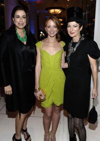 Roma Maffia, Jayma Mays and Mona May at the 12th Annual Costume Designers Guild Awards.