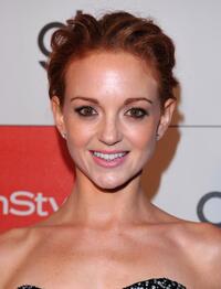 Jayma Mays at the InStyle and 20th Century Fox's party celebrating Glee's 4 Golden Globe nominations.
