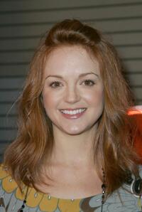 Jayma Mays at the celebration of the wrap of season one of "Heroes."