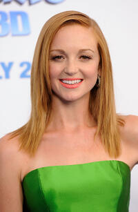 Jayma Mays at the world premiere of "The Smurfs."