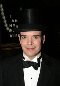 Jefferson Mays at the after party of the opening of "I Am My Own Wife."