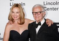 Jessica Lange and Albert Maysles at the Film Society of Lincoln Center.