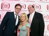 Rainn Wilson, Angela Kinsey and Brian Baumgartner at the 6th Annual TV Land Awards.