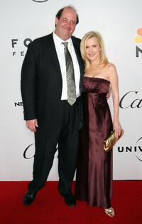 Brian Baumgartner and Angela Kinsey at the 66th Annual Golden Globe Awards.