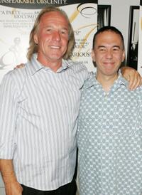 Jackie Martling and Gilbert Gottfried at the premiere of "The Aristocrats."