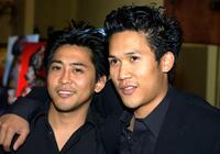 Dion and Dante Basco at the party of director John Singleton.