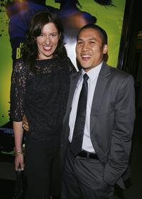 Director Liz Friedlander and Dante Basco at the screening of "Take The Lead."