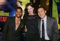 Marcus T. Paulk, director Liz Friedlander and Dante Basco at the screening of "Take The Lead."