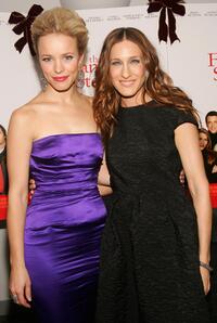 Rachel McAdams and Sarah Jessica Parker at the special holiday screening of "The Family Stone."