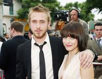 Ryan Gosling and Rachel McAdams at the premiere of "The Notebook."