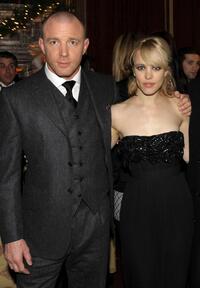Guy Ritchie and Rachel McAdams at the after party of the New York premiere of "Sherlock Holmes."