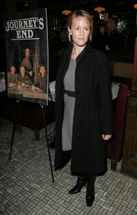 Mary Stuart Masterson at the after party for the opening night of the Broadway play "Journey's End".