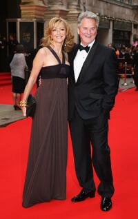 Sharon Maughan and Trevor Eve at the British Academy Television Awards 2008.