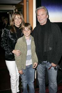 Sharon Maughan, Son and Trevor Eve at the premiere of "Alegria."