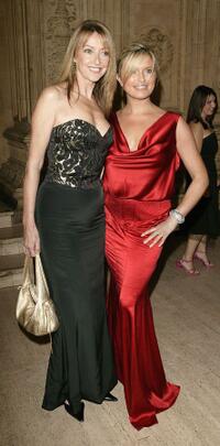 Sharon Maughan and Tina Hobley at the 10th Anniversary National Television Awards.