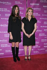 Chiara Mastroianni and Catherine Deneuve at the premiere of "Persepolis."
