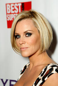Jenny McCarthy at the "Best Damn Super Bowl Party Period" in Phoenix, Arizona.