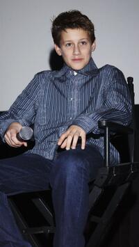 Jean-Baptiste Maunier at the screening of "Les Choristes."