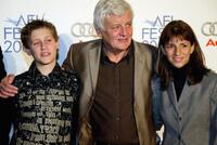 Jean-Baptiste Maunier, Jacques Perrin and Nancy Collet at the after party of the premiere of "The Chorus."