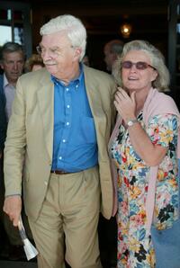 Marie Christine Barrault and Daniel Toscan Du Plantier at the 2nd Marrakech International Film Festival.