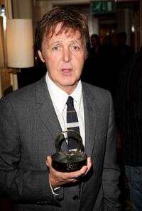 Paul McCartney at the Q Awards party.