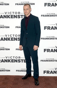 James McAvoy at the New York premiere of "Victor Frankenstein."