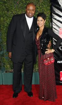 Chi McBride and Guest at the TV Guide's Sixth Annual Emmy Awards After Party.