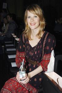 Alyssa McClelland at the Lisa Ho collection show during the Mercedes Australian Fashion week.