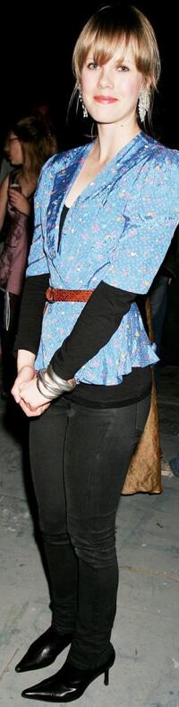 Alyssa McClelland at the party of the Sydney Theatre Company's 2007 Season Launch.