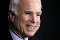 John McCain at the Town Hall Rally at Lehigh Valley Hospital.
