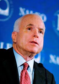 John McCain at the National Association of Latino Elected and Appointed Officials.