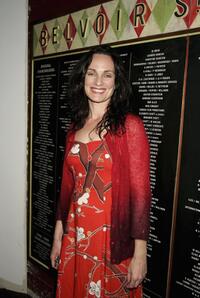 Catherine McClements at the Company B's 2007 season launch.
