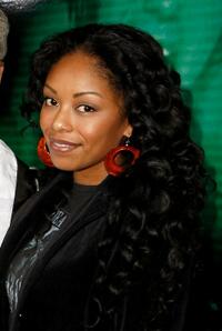 Tanee McCall at the premiere of "Quarantine."