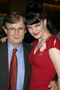 David McCallum and Pauley Perrette attend the Golden Boot Awards.