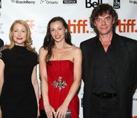 Patricia Clarkson, Ruba Nadda and Tom McCamus at the screening of "Cairo Time" during the 2009 Toronto International Film Festival.