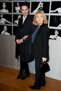 Nicolas Maury and Bulle Ogier at the Chaumet's Cocktail party and dinner for Cesar's Revelations 2012 in Paris.