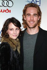 Heather McComb and James Van Der Beek at the premiere of "RX" during the American Film Institute's AFI Fest.