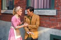 Jenni Baird as Tammy and Eric McCormack as Ted Lewis in "Alien Trespass."