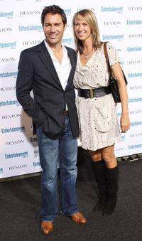Eric McCormack and Guest at the Entertainment Weekly's Sixth Annual Pre-Emmy Celebration party.