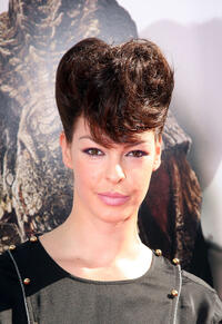 Pollyanna McIntosh at the California premiere of "Land of Lost."