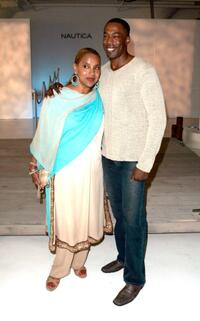 Felisha Rashad and Michael McElroy at the Nautica Spring 2006 Collection.