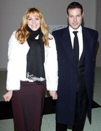Mary McCormack and Michael Morris at the New York Stage And Film's 20th Anniversary Benefit Gala.